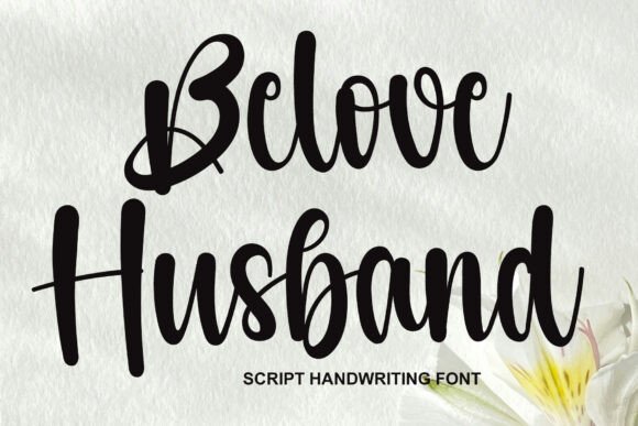 Belove Husband Font