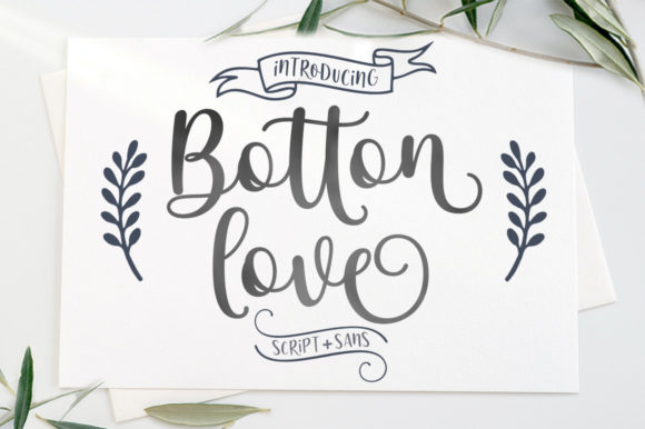 Botton Love Duo: A Versatile Font for Creative Design