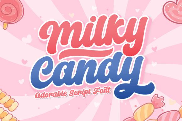 Exploring the Versatility of Milky Candy Script Font