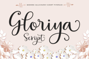 Gloriya Font: A Delightful Script for Creative Expression