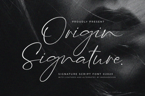 Origin Signature: A Stylish Script Font for Elegant Design