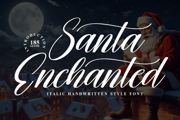 Santa Enchanted: Elevating Creativity with Timeless Typography