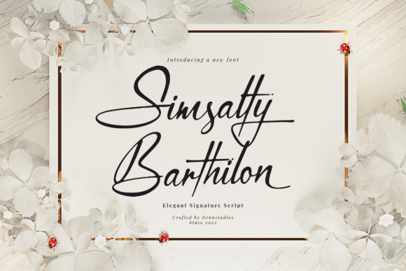 Simsalty Barthilon: A Signature Script for Bespoke Luxury
