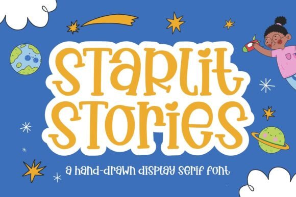 Starlit Stories: A Font That Sparks Imagination