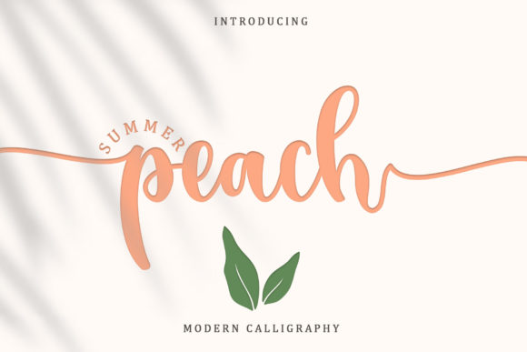 Summer Peach Script Font: A Versatile Tool for Creative Expression