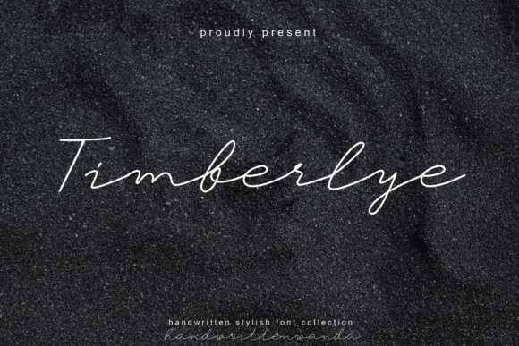 Timberlye Font: A Stylish Script Font for Creative Design